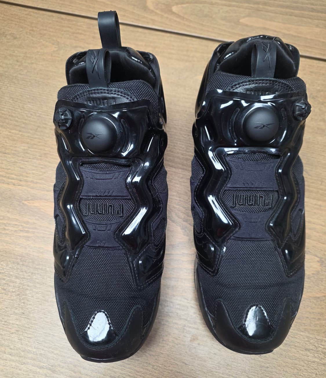 리복 준지 인스타펌프 퓨리 블랙 270 (왼쪽 힐탭X) 상품이미지3