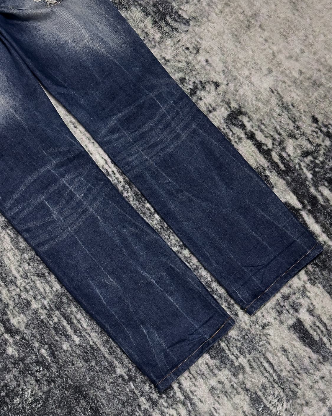 {Day Moon} Wing Cross Embroidery Jeans   상품이미지8