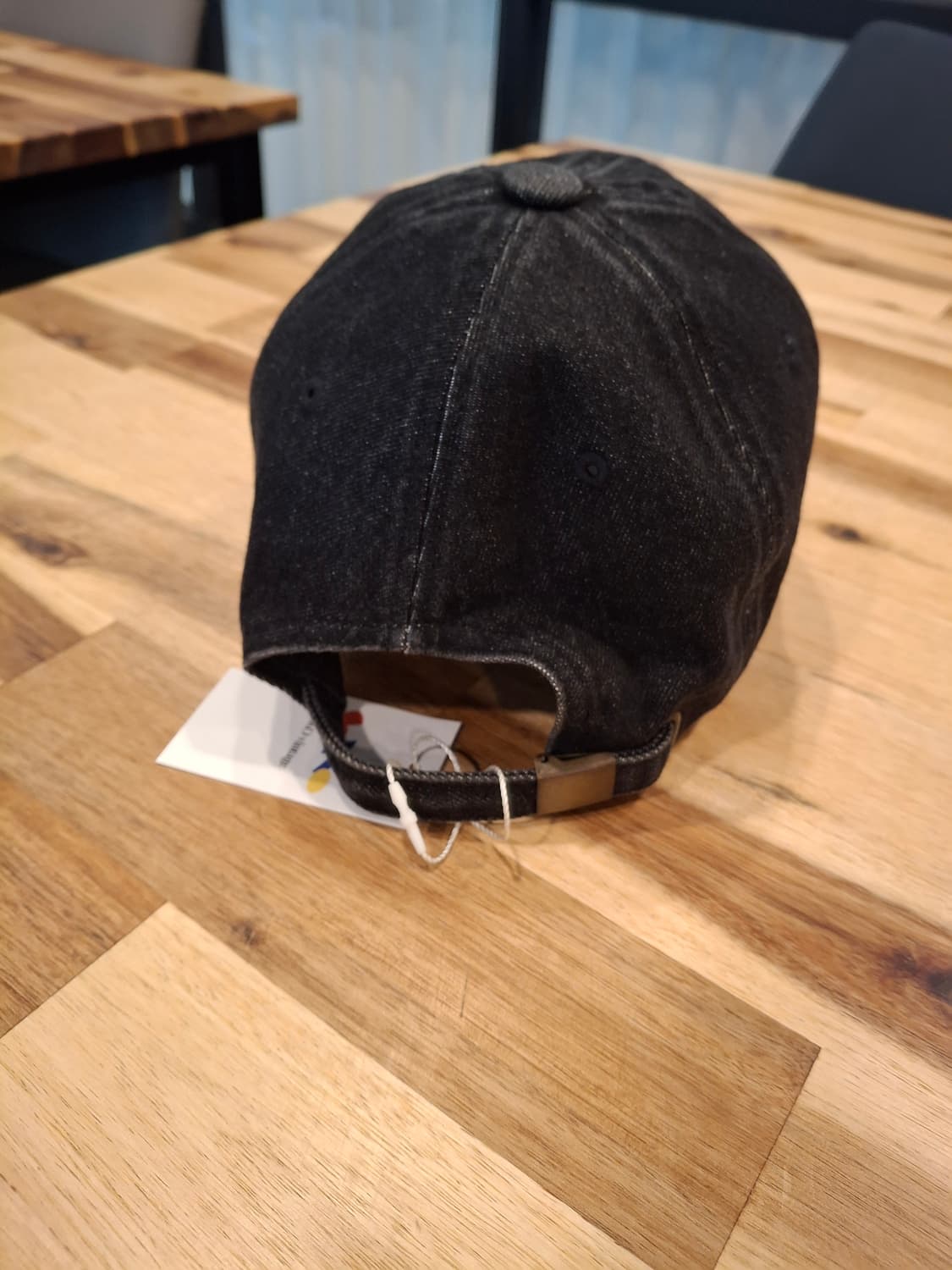 (마지막특가) 유니섹스 블랙데님 볼캡 상품이미지2