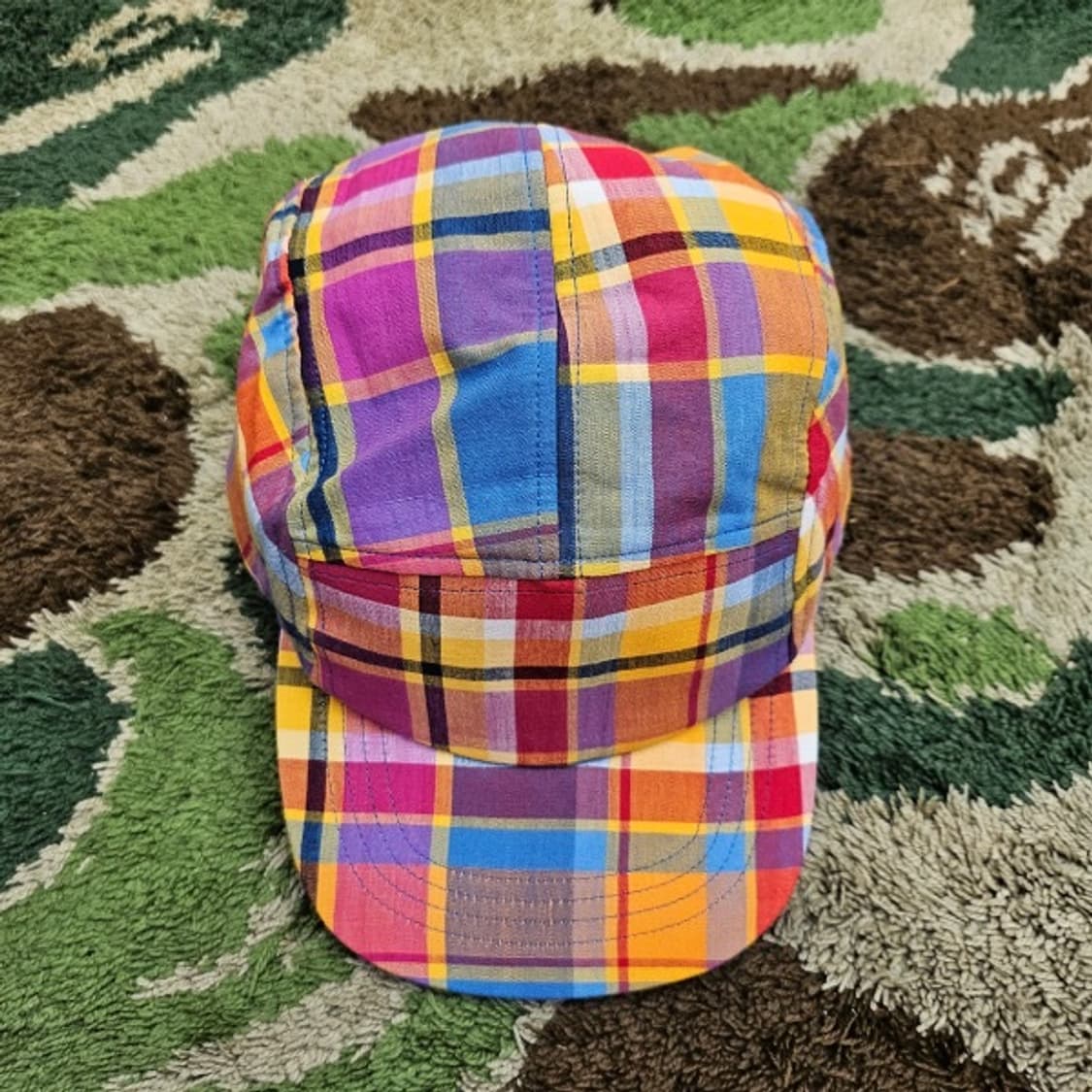 X OMTC 24ss madras 5 panel cap 상품이미지1