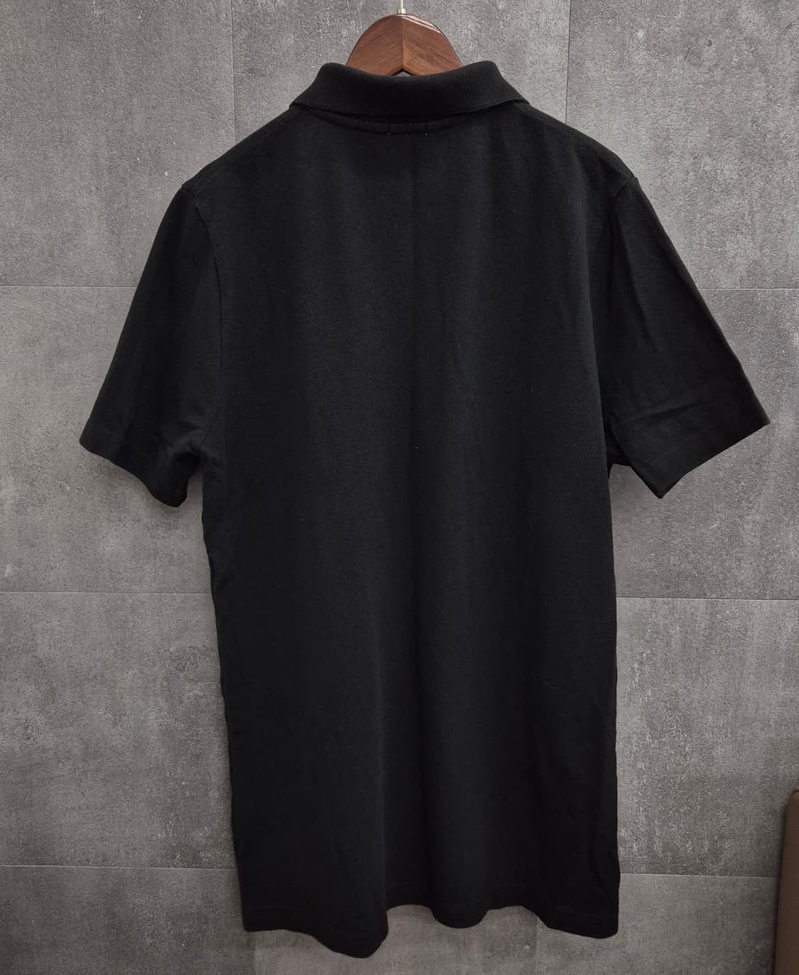 Loewe / 블랙 카라 반팔티 XL 상품이미지3