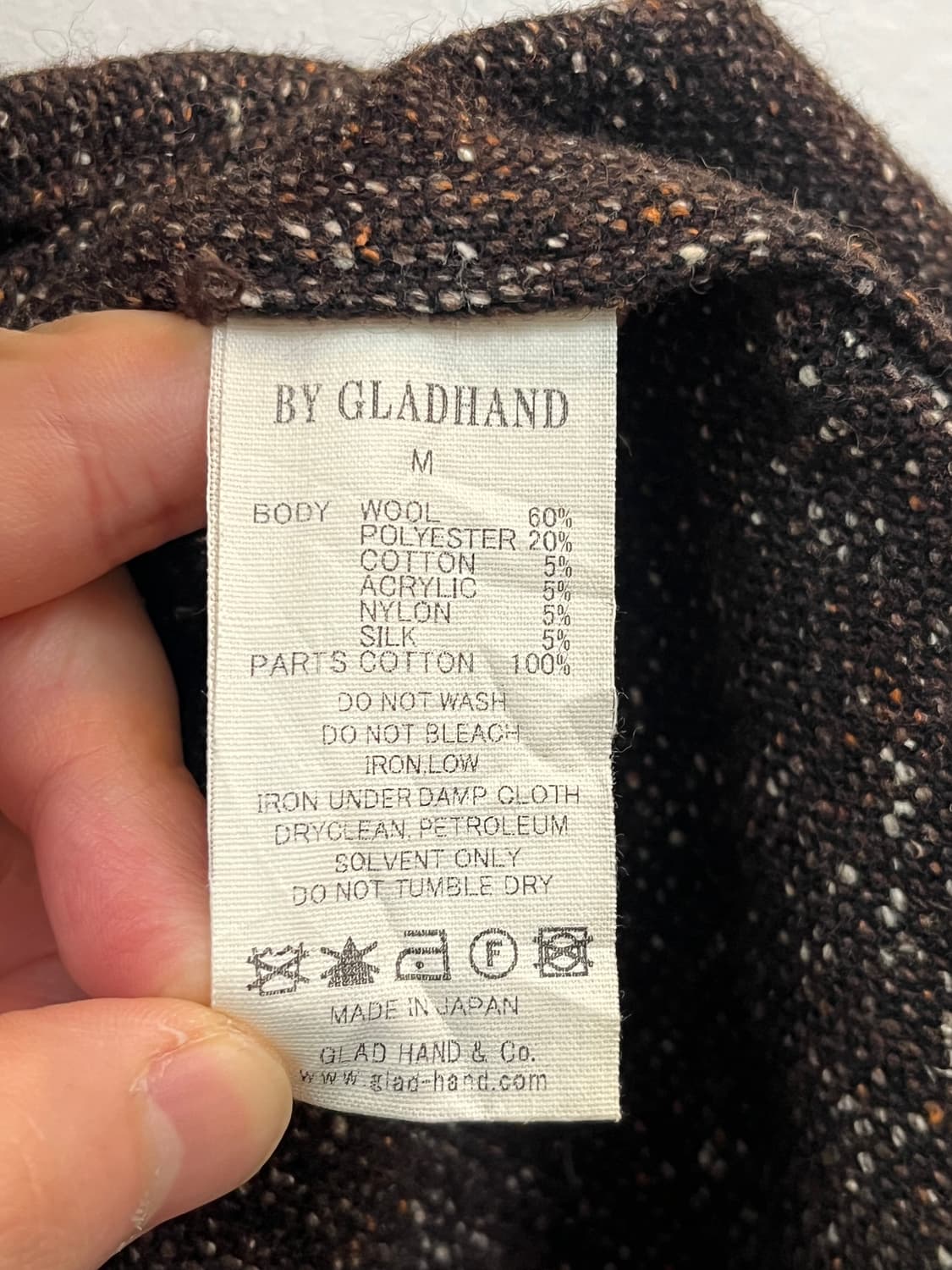 Glad Hand 트위드 글래드 펩신 셔츠 M 상품이미지5