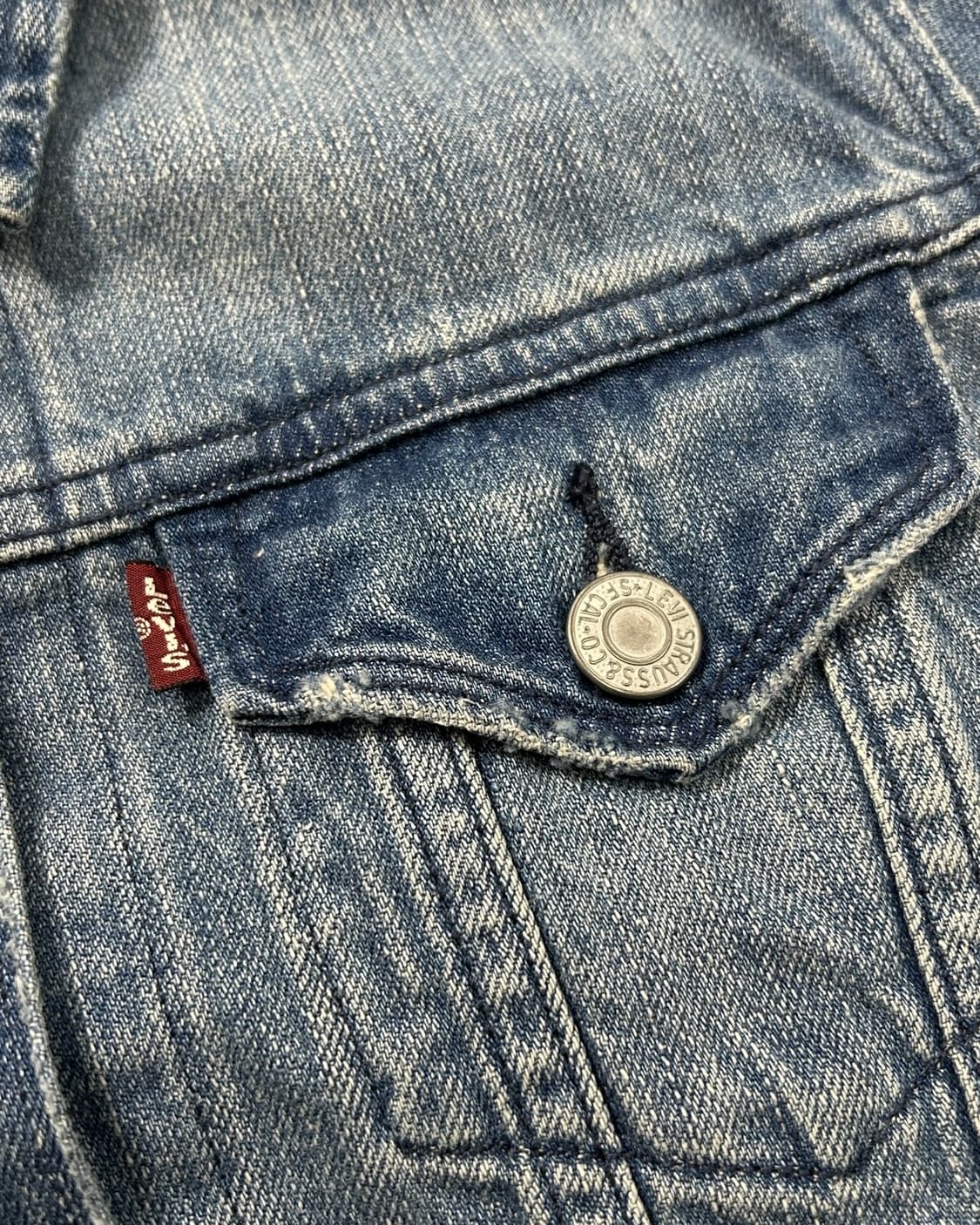 리바이스 스탠다드 데님 크롭 자켓  상품이미지5