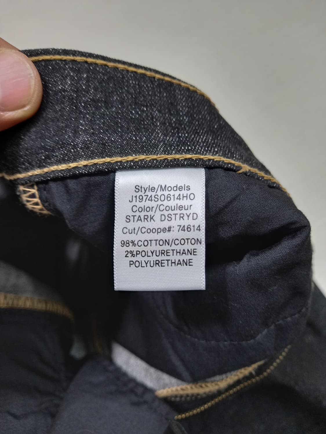 31 새상품 niger Kor 여성용 스판 생지 블랙 31-498 상품이미지10