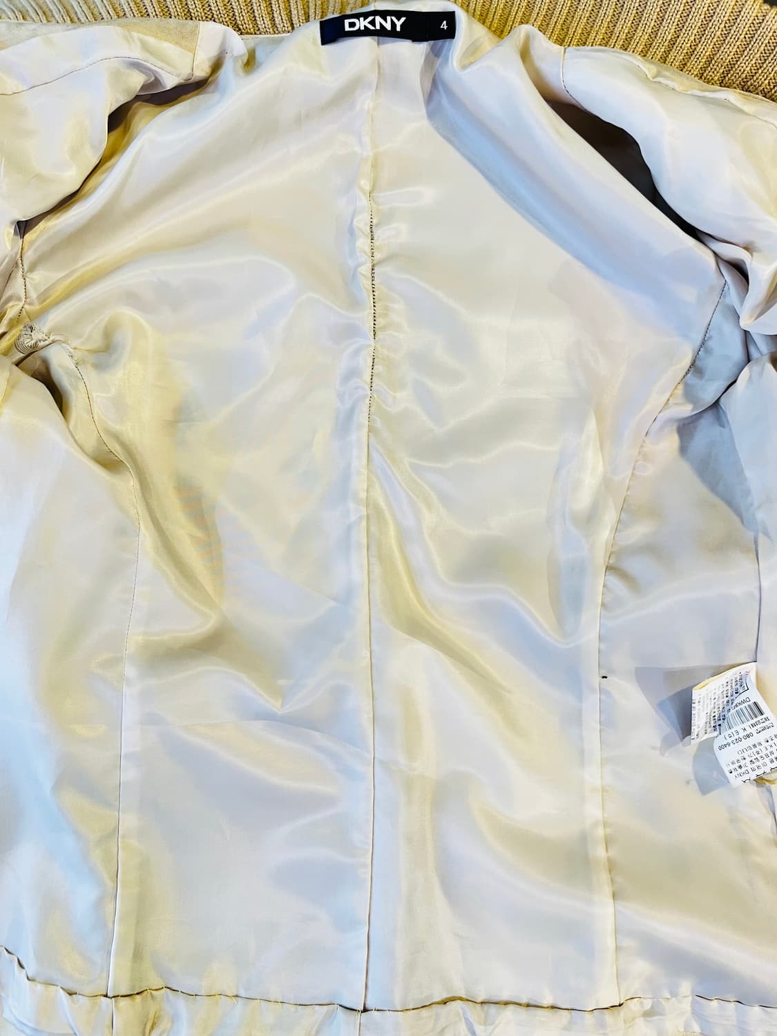 DKNY 양가죽 자켓(한국제) 상품이미지4