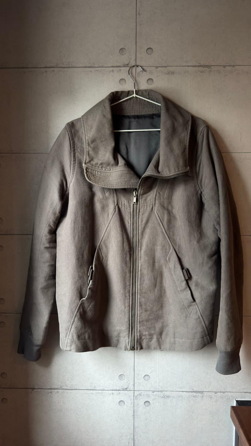 Rick Owens 아카이브 하이넥 집업 상품이미지1