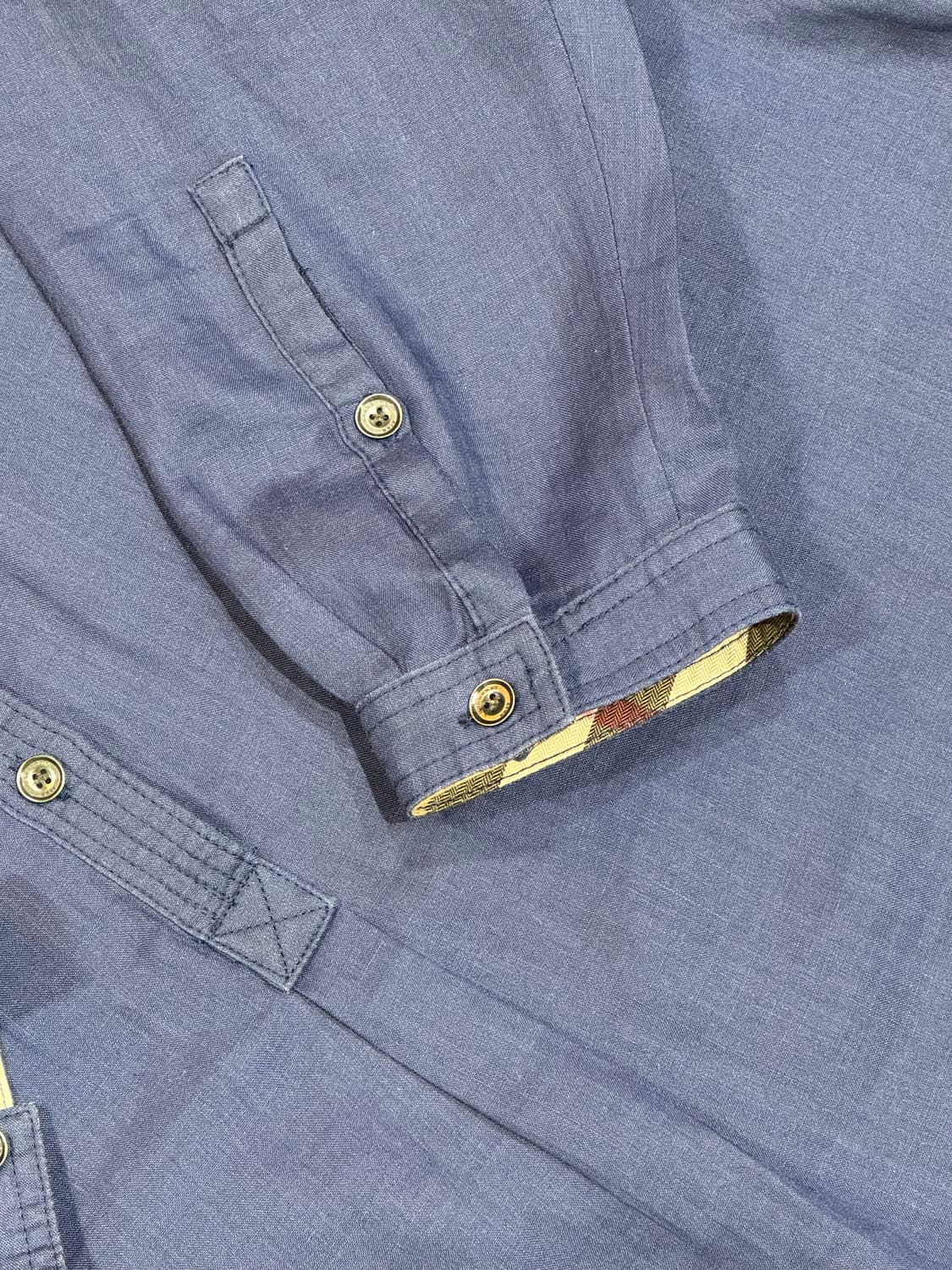 버버리 린넨 셔츠 상품이미지4