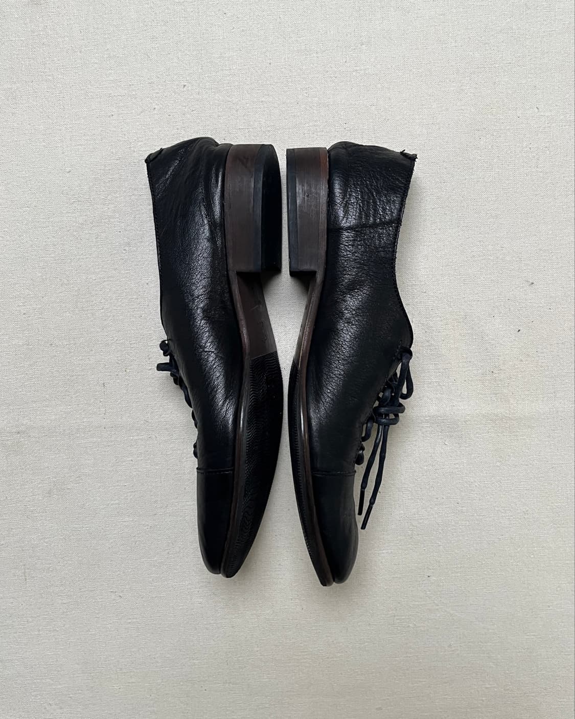 요지야마모토 사이드오픈 레이스업 슈즈 yohji yamamoto y’s 상품이미지5
