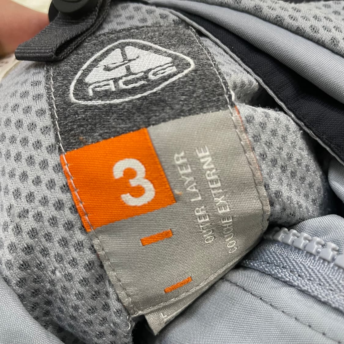 나이키 acg 고프코어 바람막이 자켓 블랙 상품이미지3