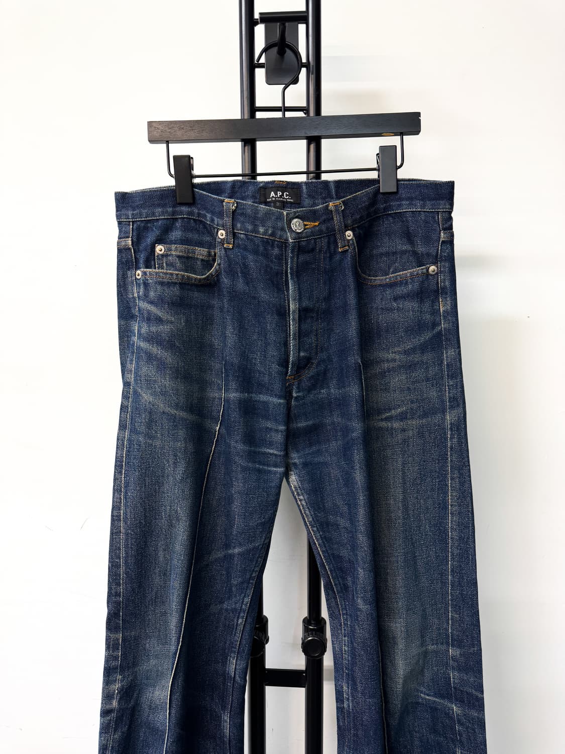 아페쎄 센터 심 데님 팬츠 상품이미지2