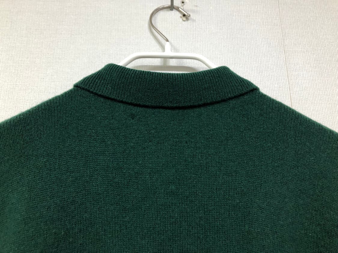 폴로 랄프로렌 남성 램스울 100% 긴팔 카라 니트 M _ 그린 상품이미지7