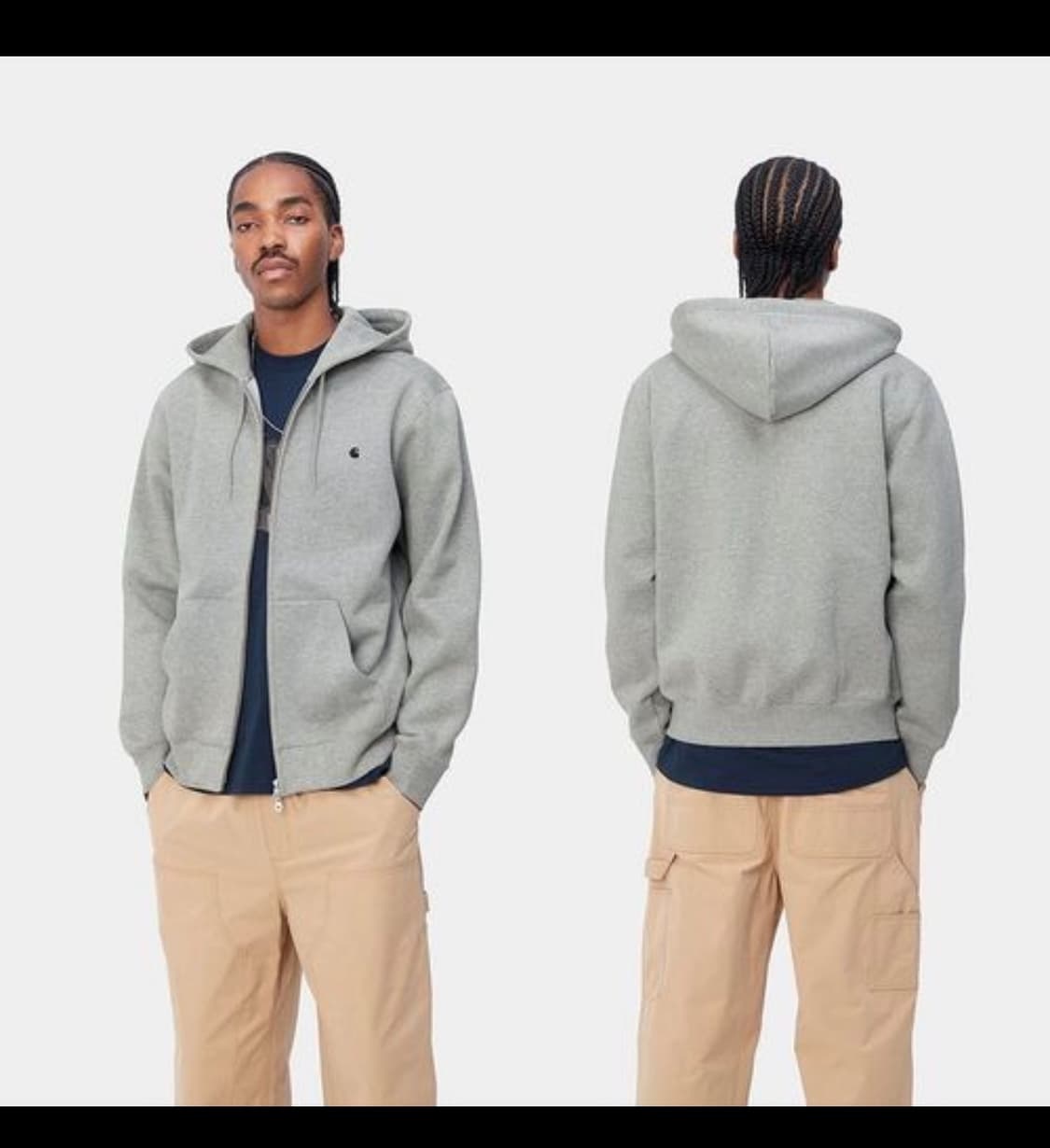 칼하트wip 매디슨 후드집업 L 상품이미지1