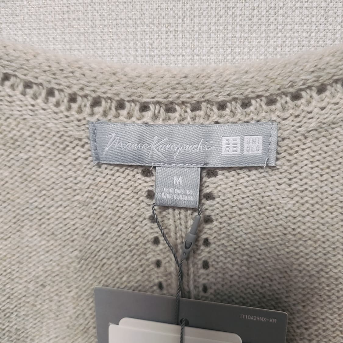 [M] 새상품 유니클로 여성 니트 상품이미지3