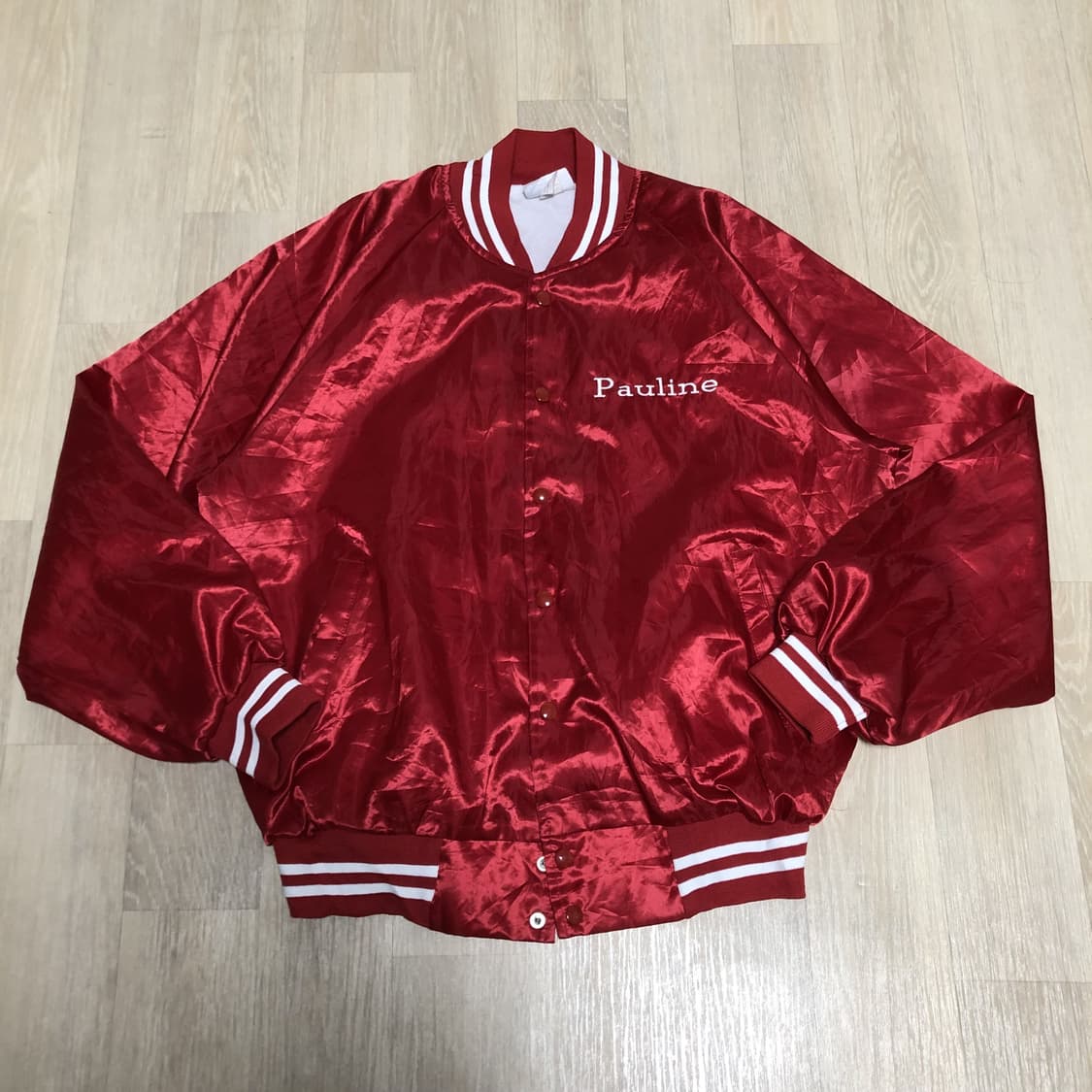 (XL) 90's U.S.A HARTWELL 하트웰 바시티자켓 스타디움 상품이미지1