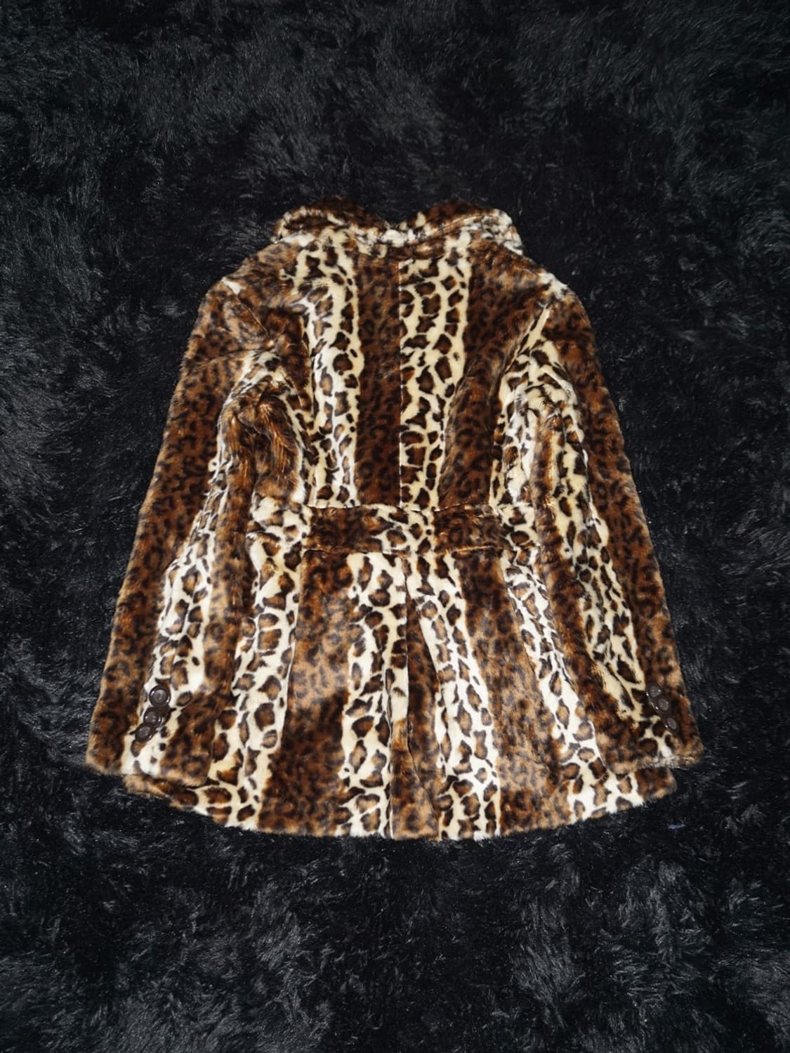 (cormflake) punk leopard fur jacket  상품이미지5