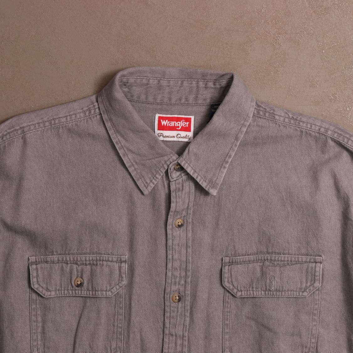 랭글러 코튼 워크셔츠 그레이 A1589 상품이미지2