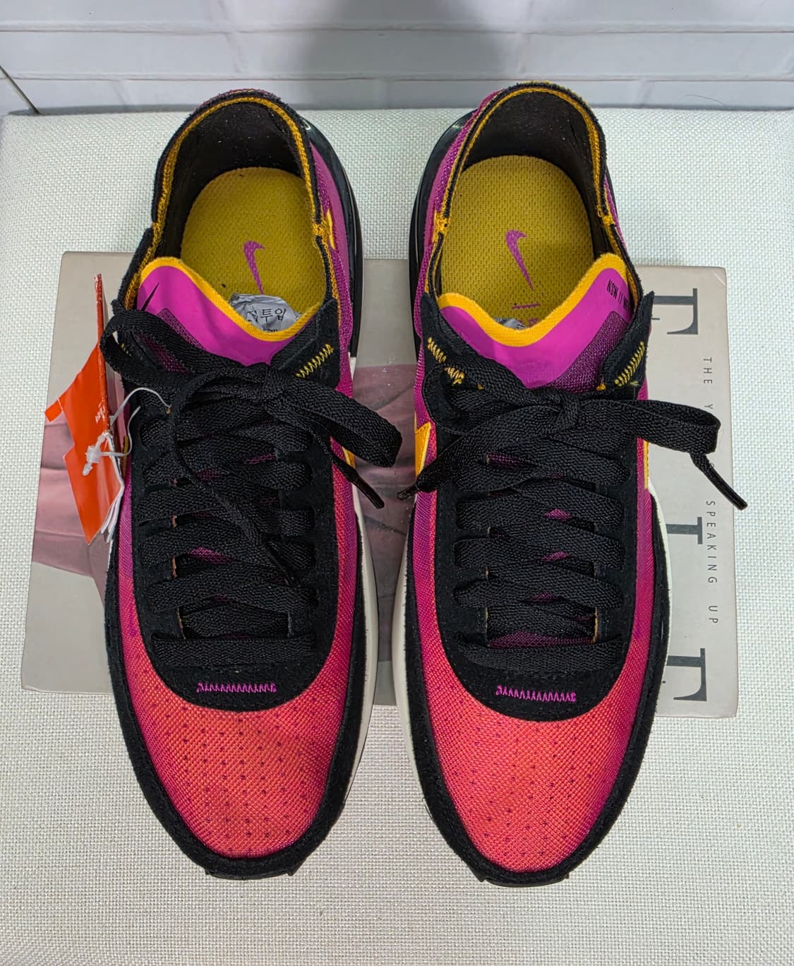 나이키 와플 원 액티브 푸시아 스니커즈 운동화 신발 235사이즈 새상품 상품이미지4