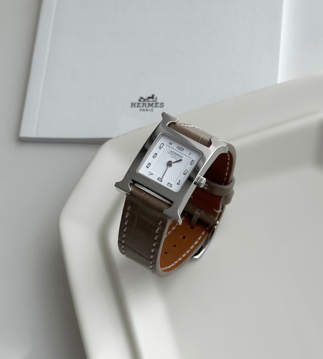 에르메스 H아워 시계 PM사이즈 상품이미지3