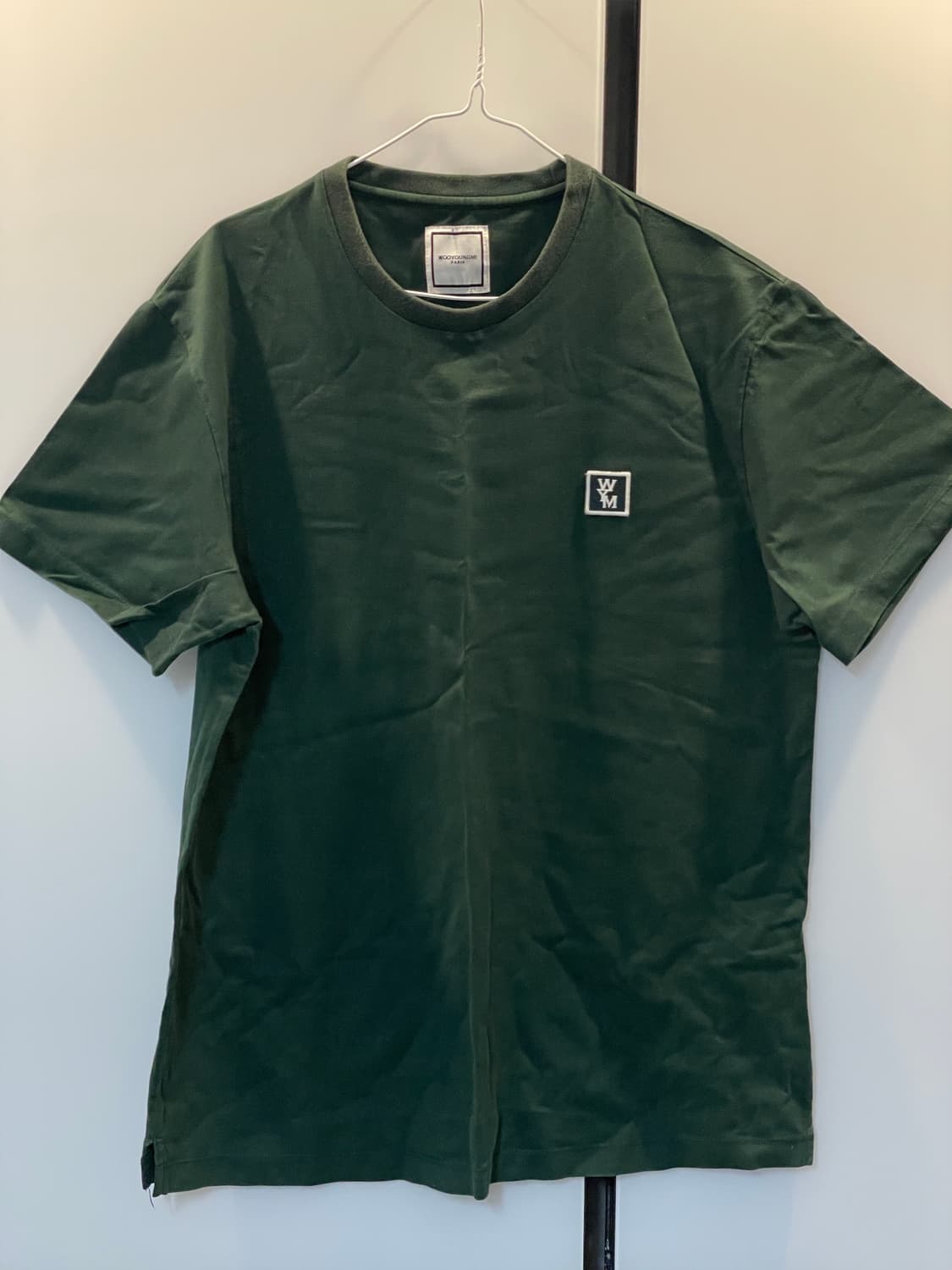 우영미 백로고 반팔 (46 / 그린) 상품이미지1