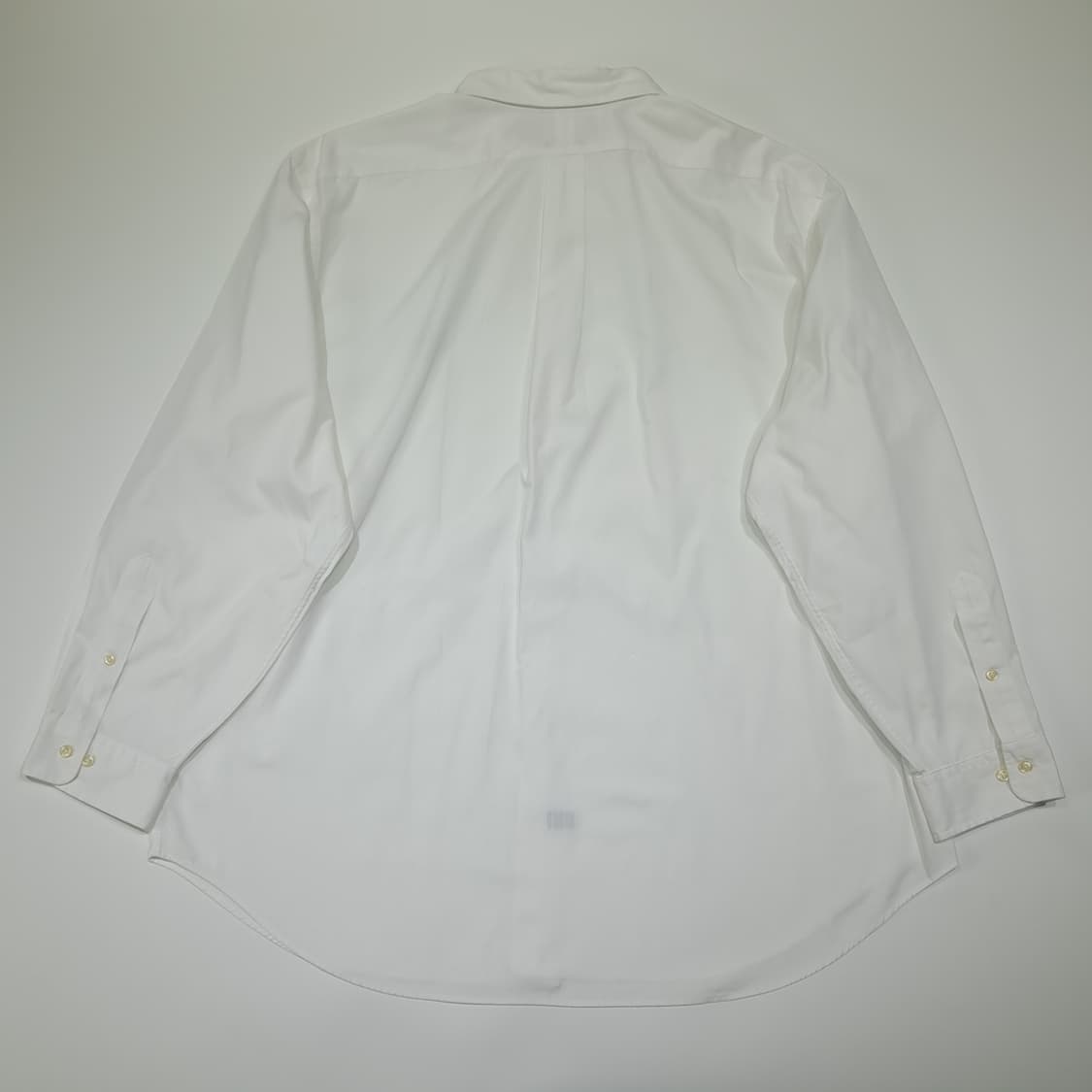 CL473 2XL 폴로 90s 홍콩판 코튼 버튼다운 화이트 셔츠 남방 상품이미지7