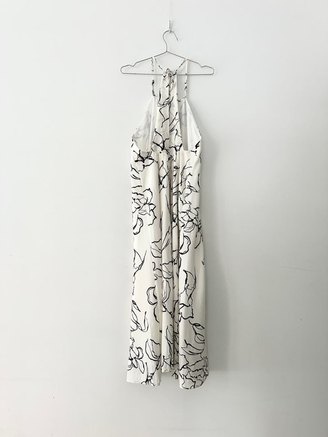 Flow pattern back halter ops 상품이미지4