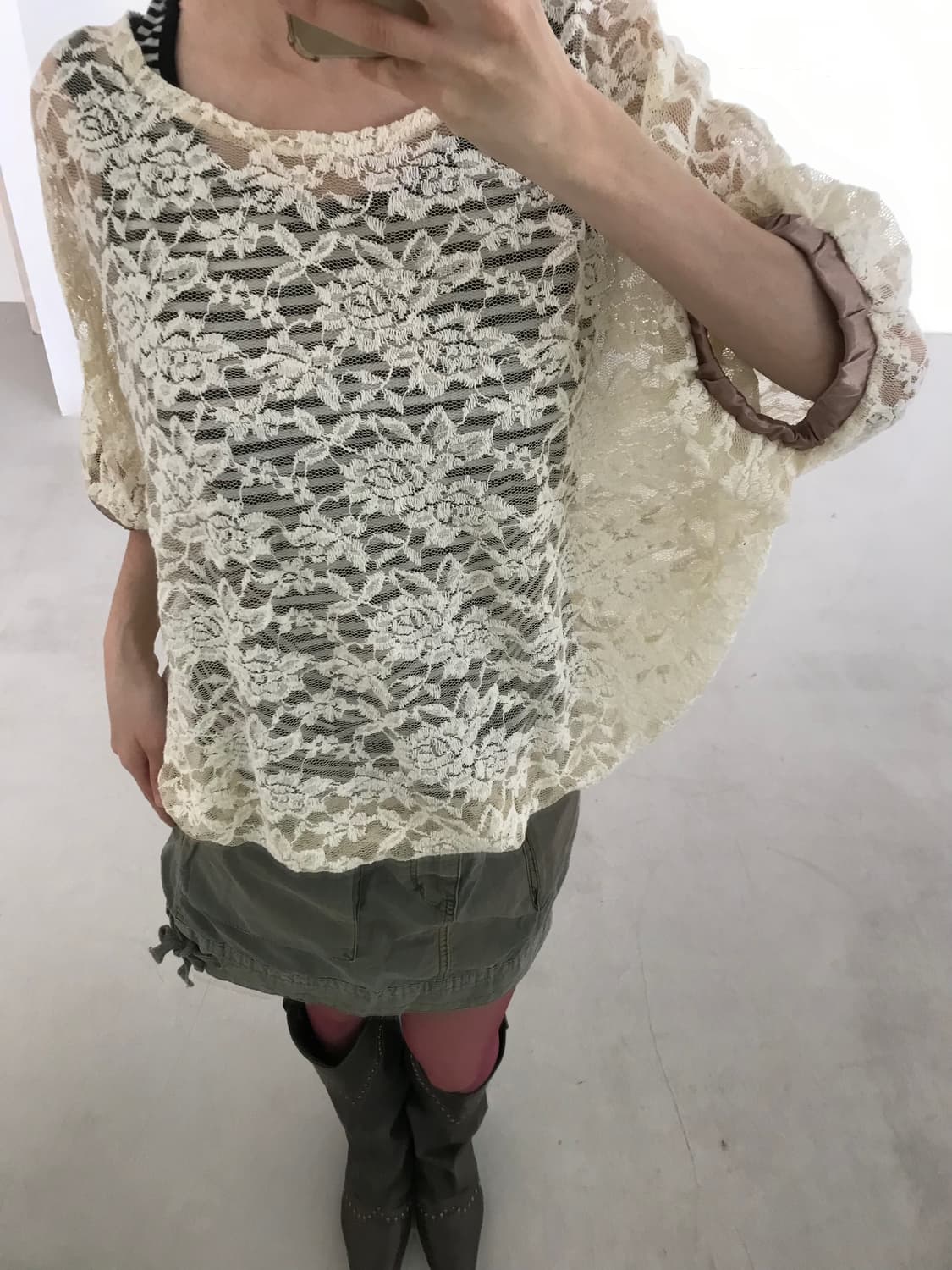 vintage cargo skirt 상품이미지7