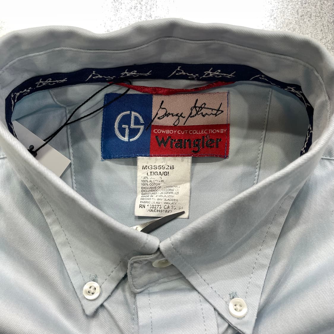 (L) Wrangler 랭글러 솔리드 셔츠  상품이미지9