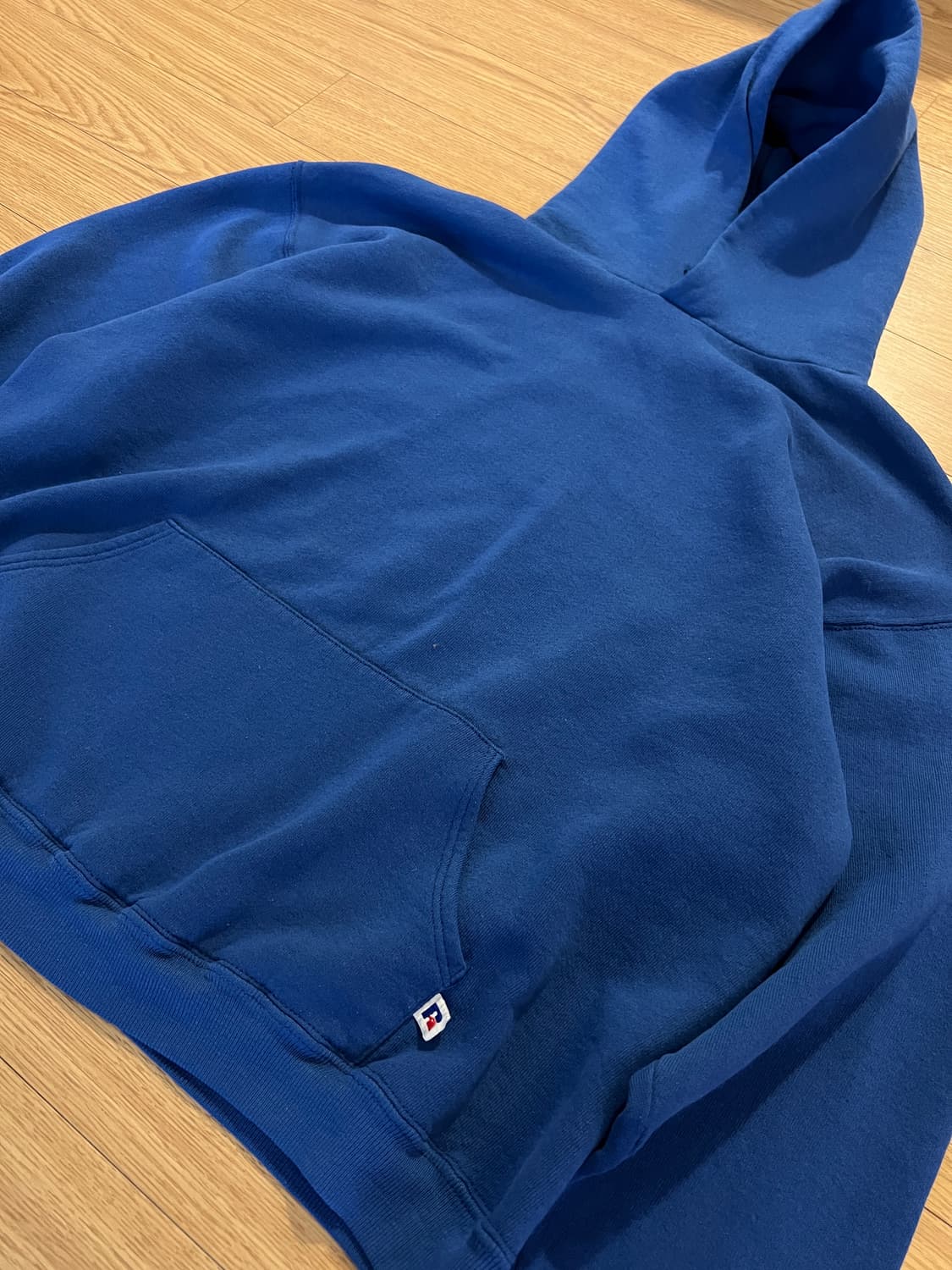 80s 러셀 빈티지 후디 딥블루 L 상품이미지3