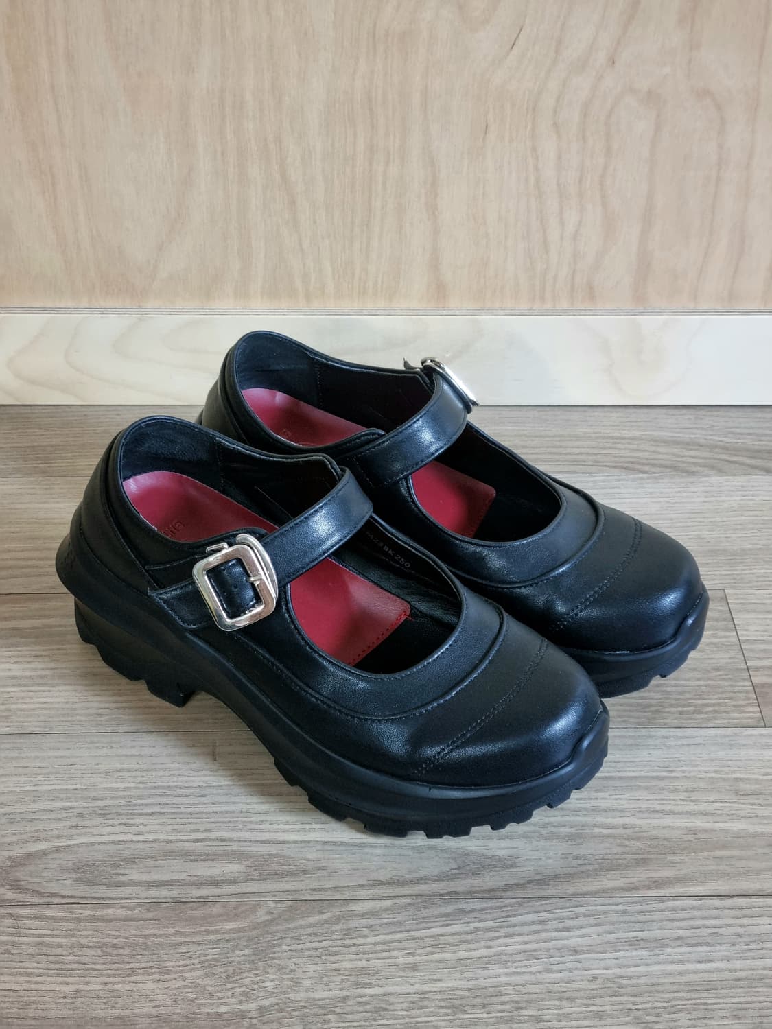 YASE 야세 카우하이드 플랫폼 메리제인 250 상품이미지4