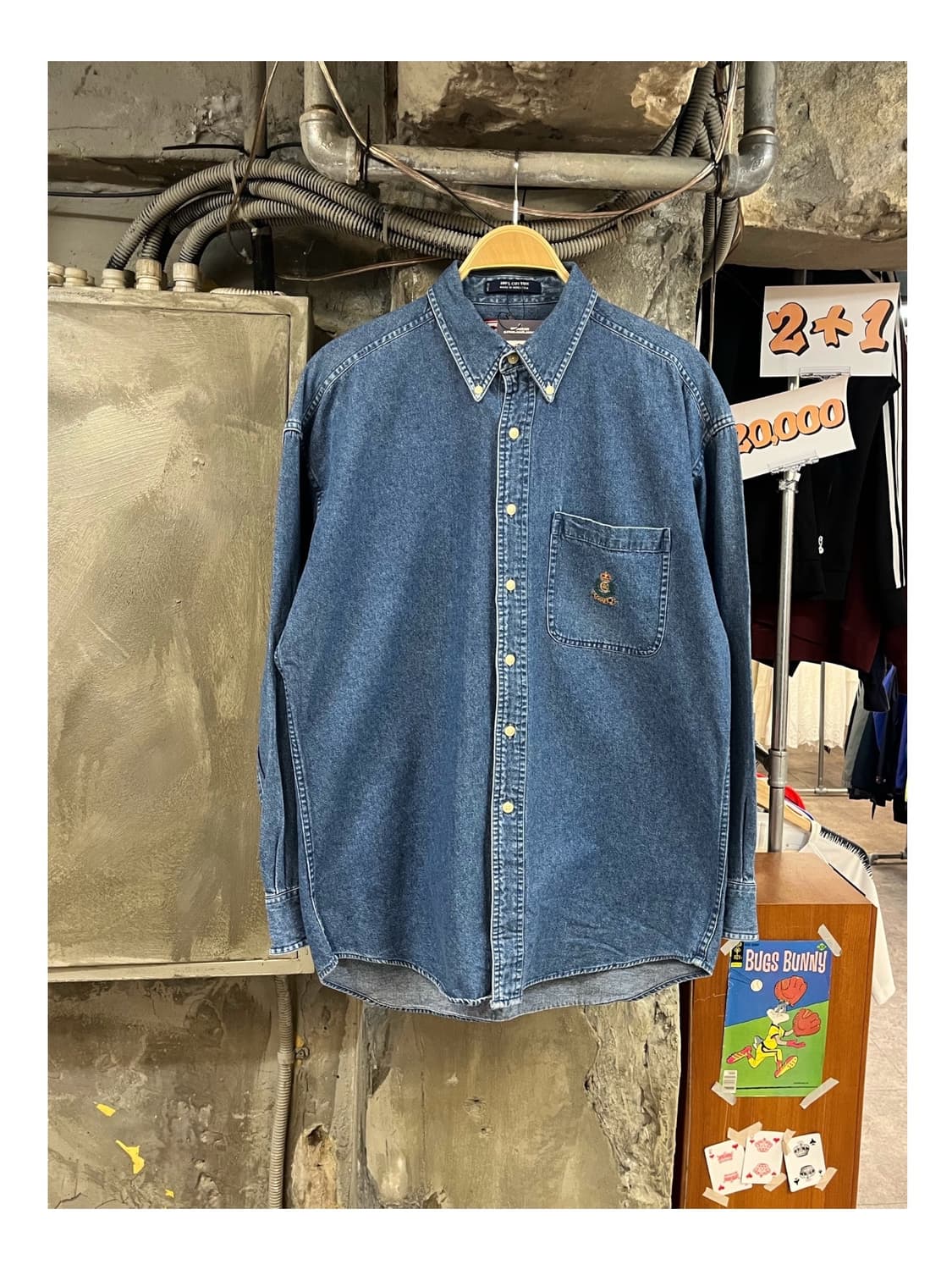 챕스 랄프로렌 데님 셔츠 M #csz3711 상품이미지1