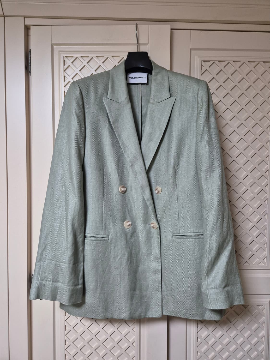 칼 라거펠트 린넨 블랜딩 블레이저 25SS 상품이미지1