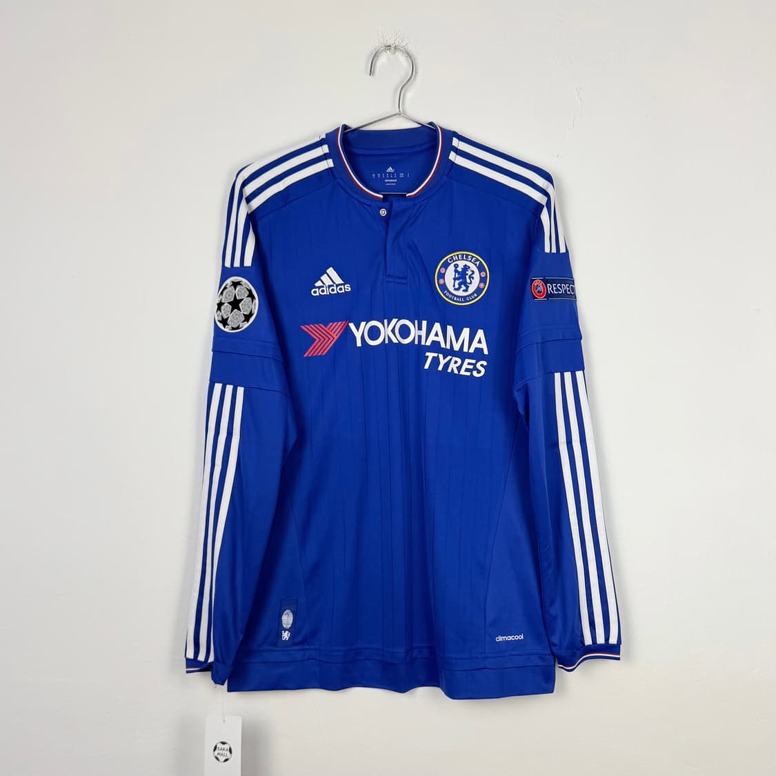 15-16 첼시 홈 아자르 긴팔 유니폼 상품이미지5