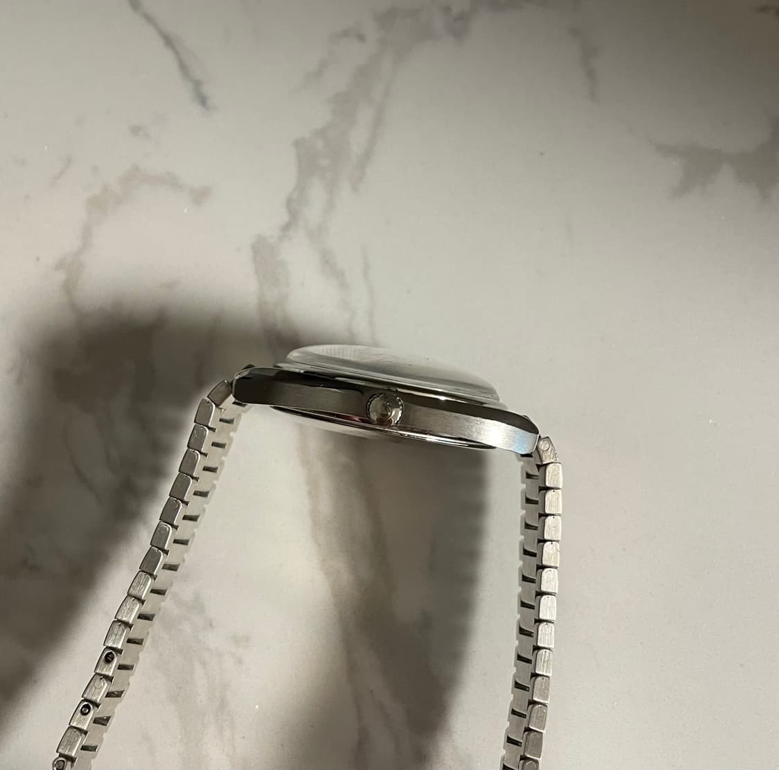 오메가 씨마스터 고구마 데이데이트 올리브그린 오토매틱 빈티지 시계 상품이미지4