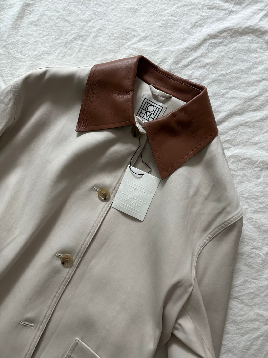 Toteme 토템 레더 카라 자켓 상품이미지2