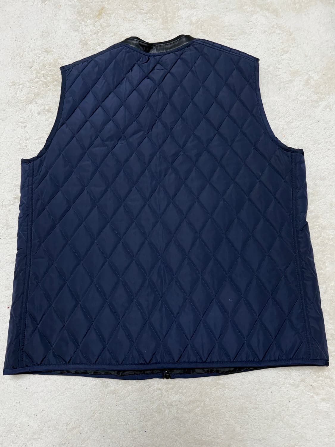 자라 ZARA MAN 남성 퀼팅 조끼 네이비 상품이미지3