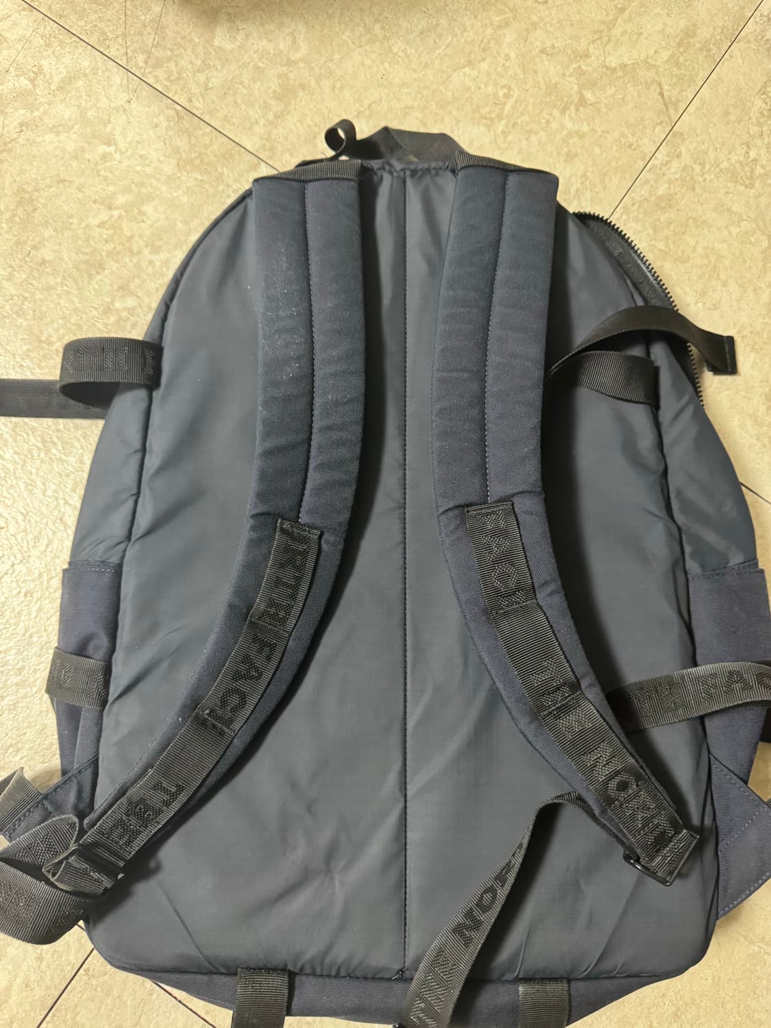 노스페이스 퍼플라벨 코듀라 나일론 백팩 네이비 상품이미지2