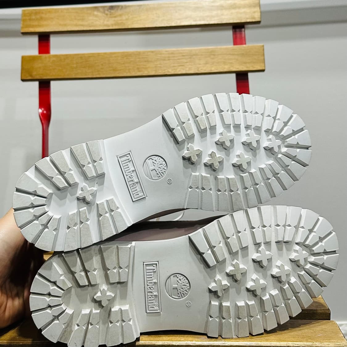 250) 팀버랜드 워커 남녀공용 부츠 6인치 핑크 부츠 상품이미지6