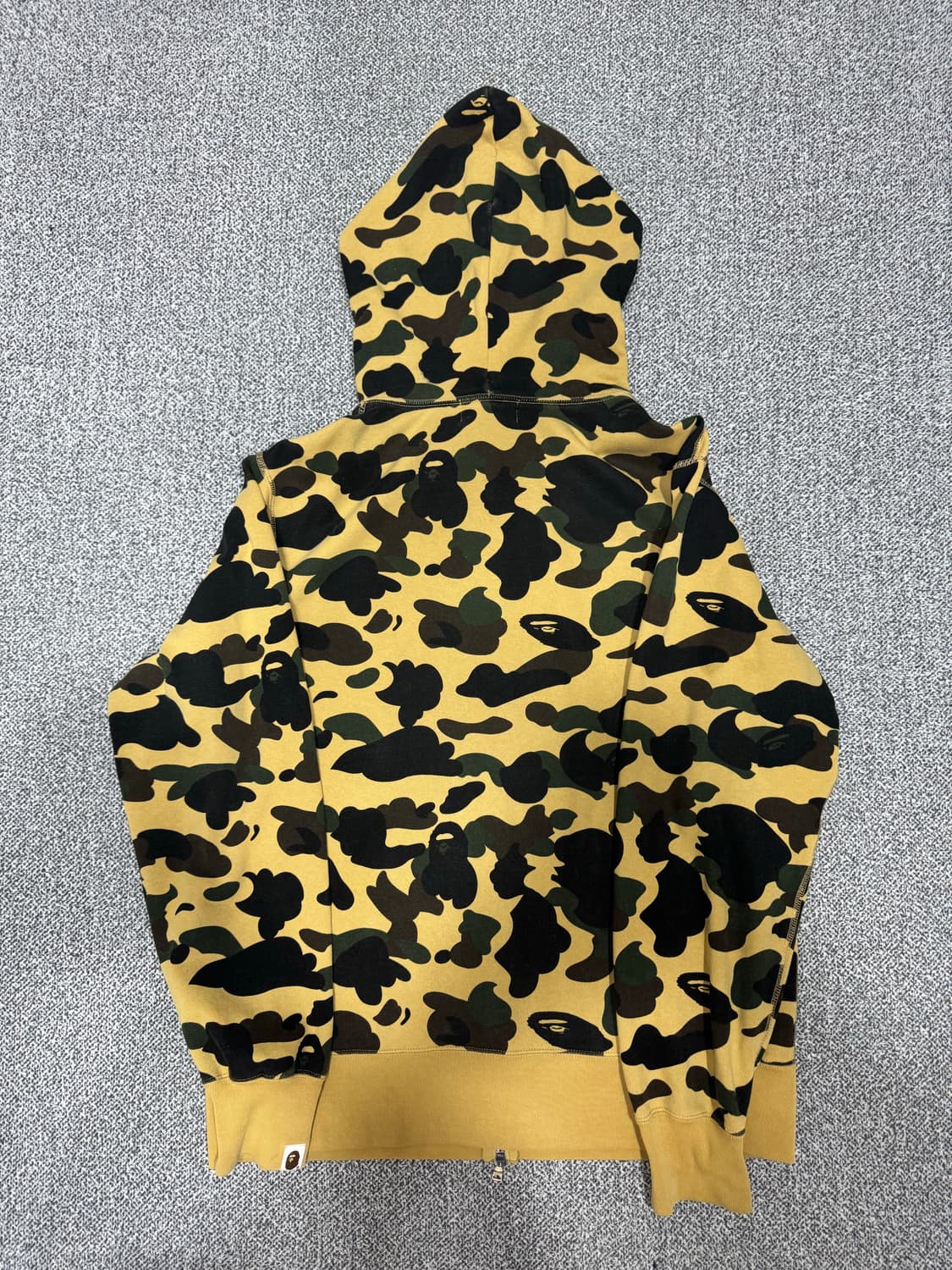 베이프 황계 후드집업 XL 상품이미지2