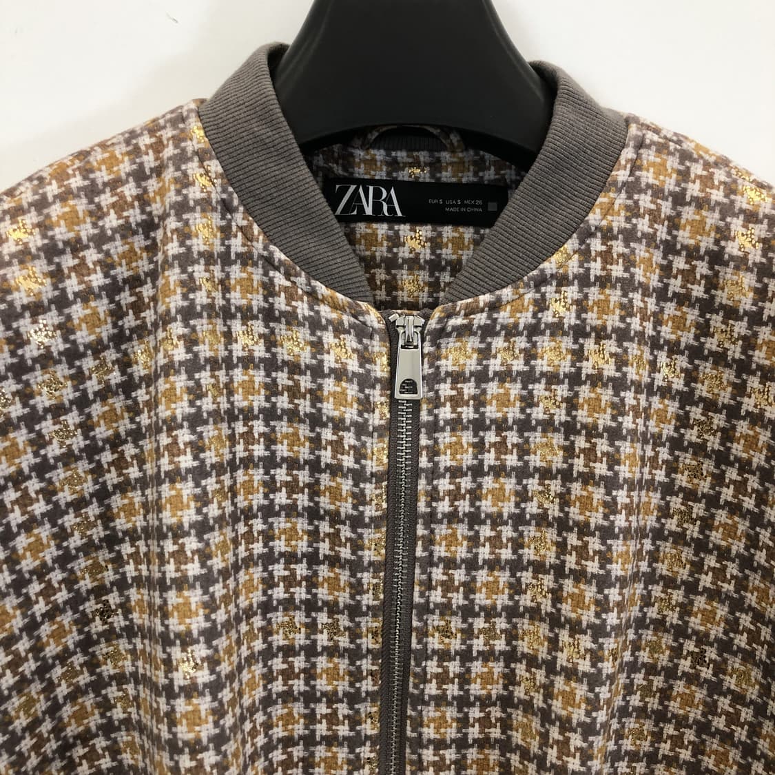 자라 하운드투스 오버 블루종 S 상품이미지2