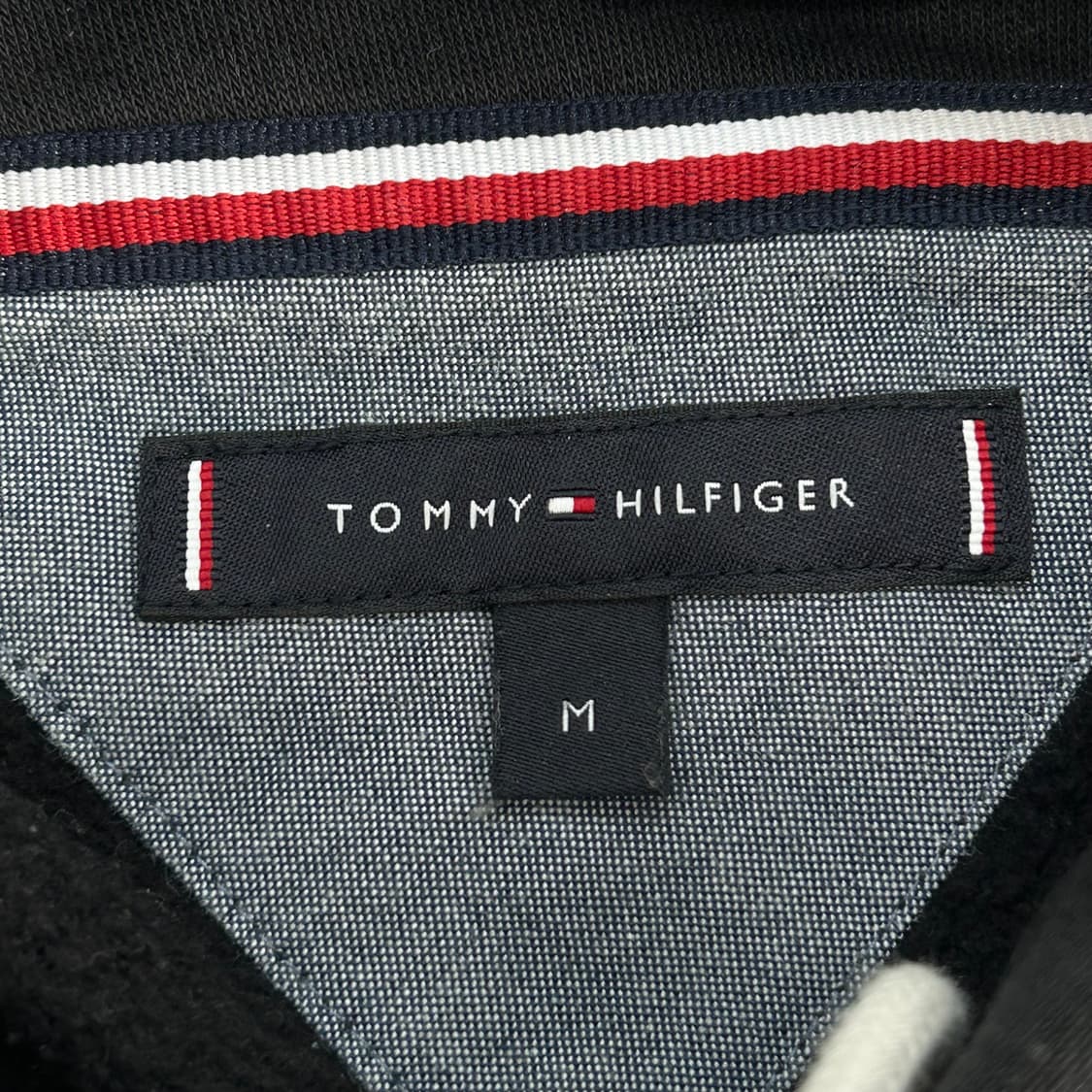 Tommy Gilfiger 스펠아웃로고 블랙 후드티 상품이미지6