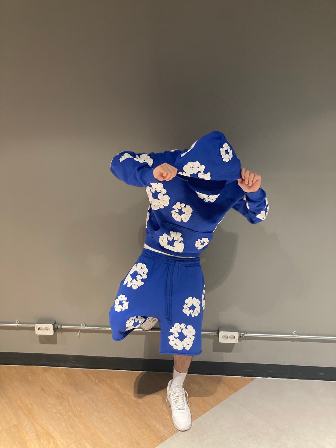 (정품) 데님티어스 블루 셋업 m 사이즈 급처 합니다 상품이미지2