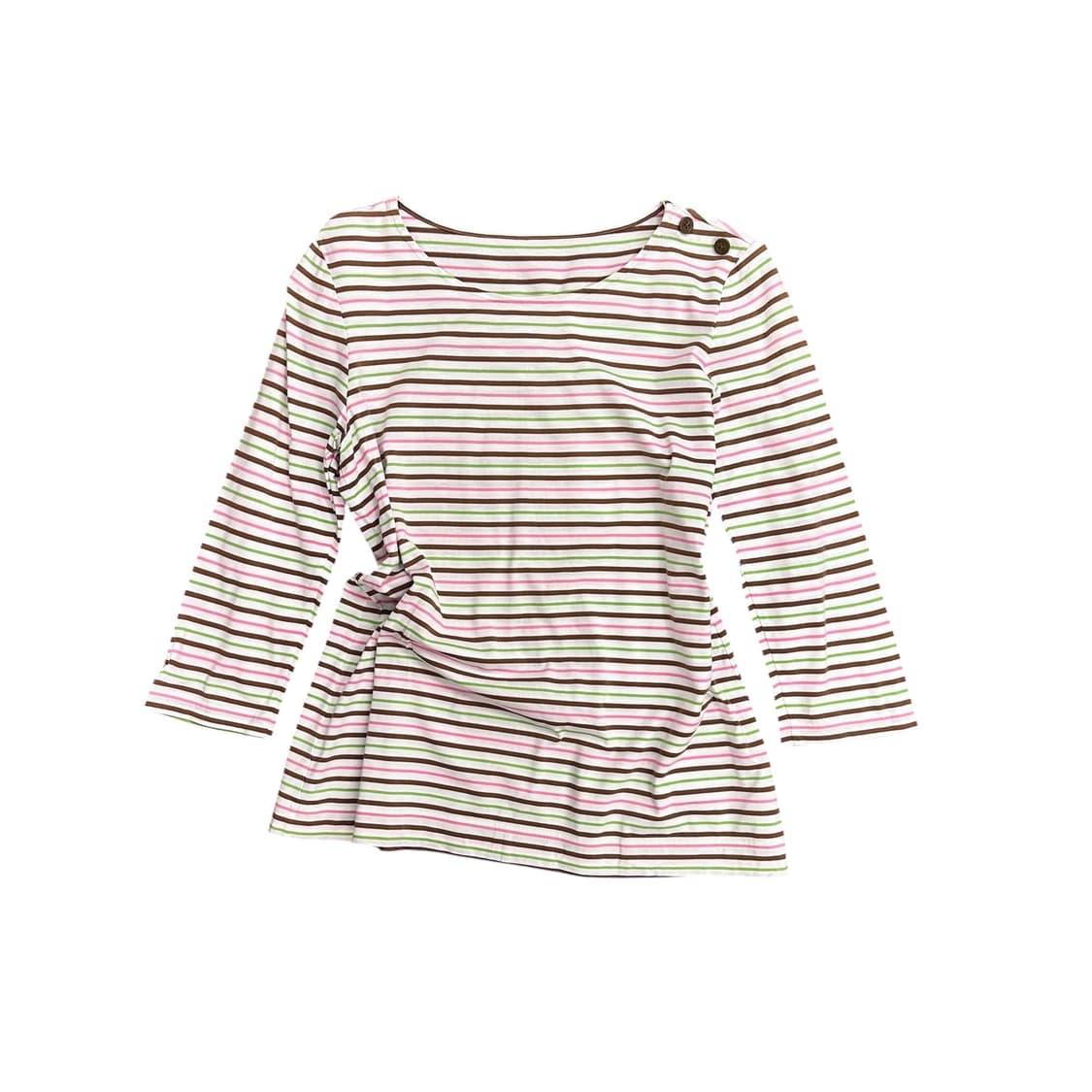 Multi Stripe 7 Sleeve T Shirt 상품이미지1