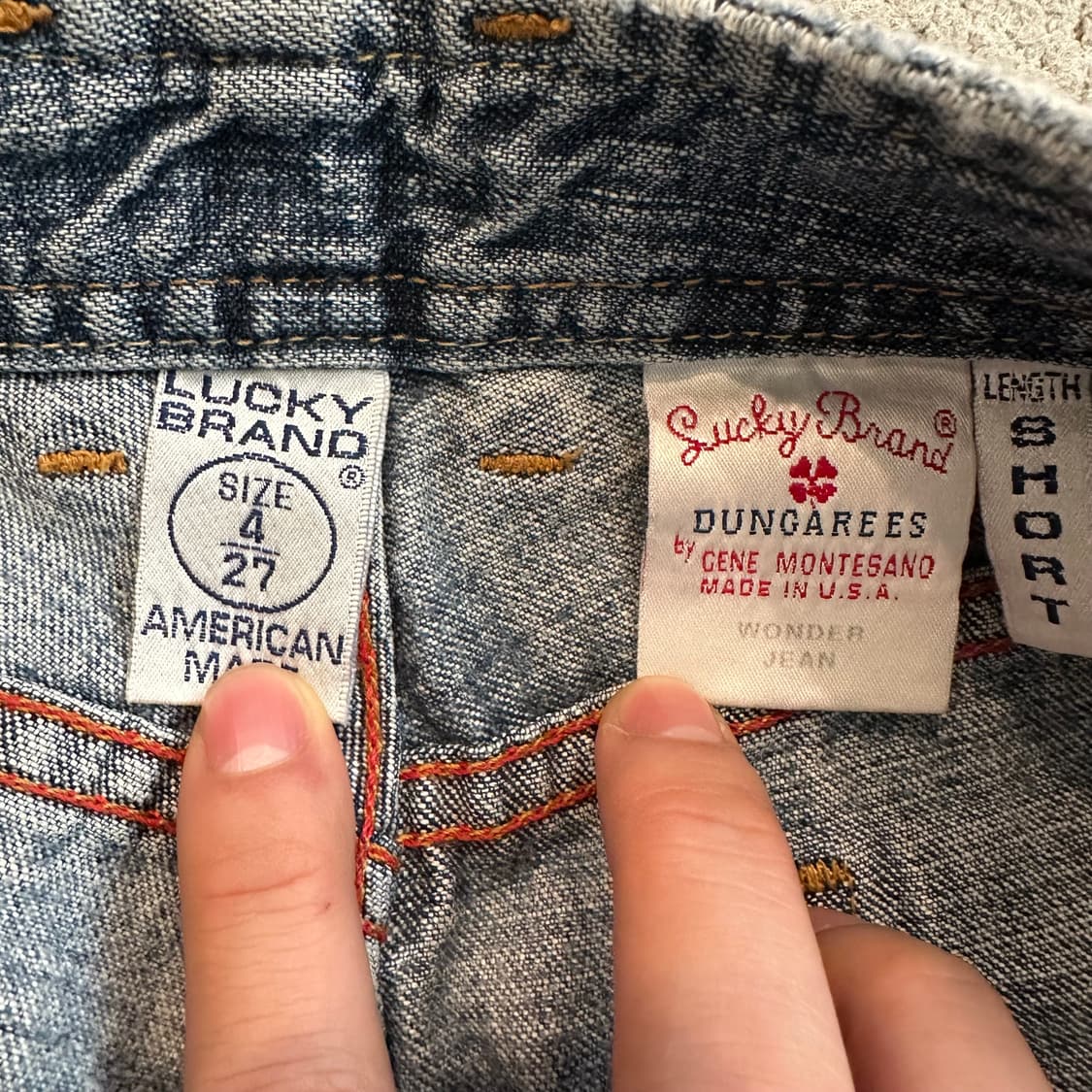 90s USA Lucky Brand 부츠컷 데님 상품이미지7