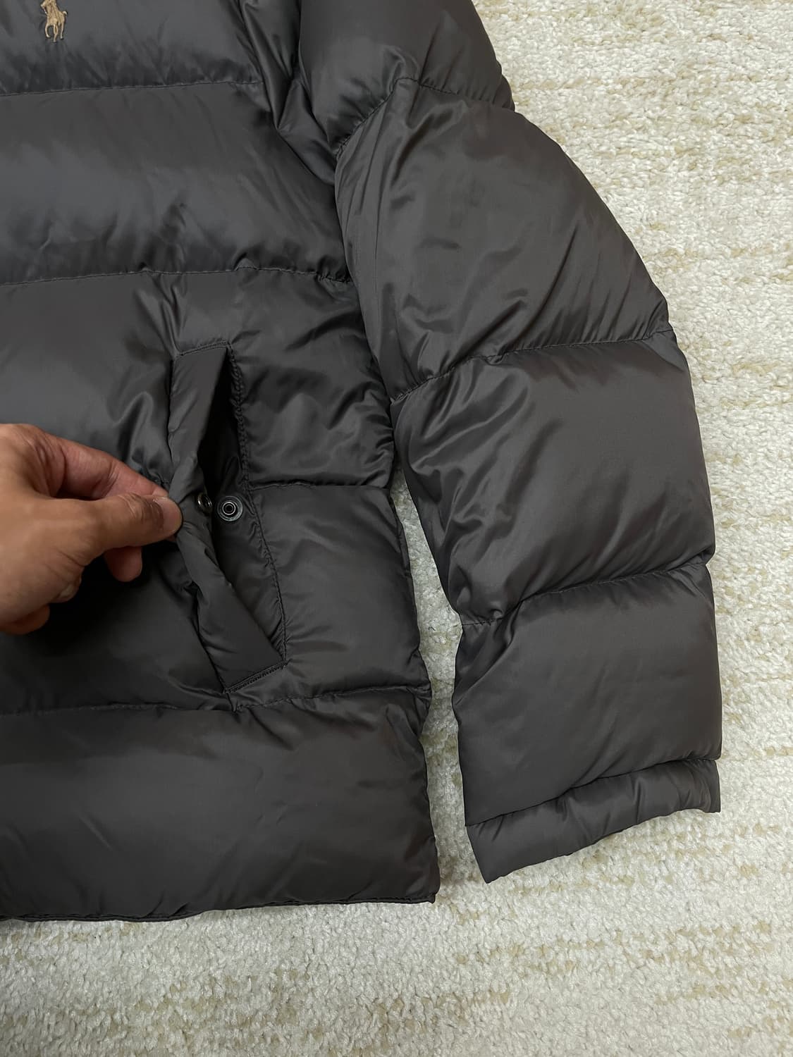 [M] 폴로 랄프로렌 구스다운 푸퍼 패딩 숏패딩 경량패딩 상품이미지3