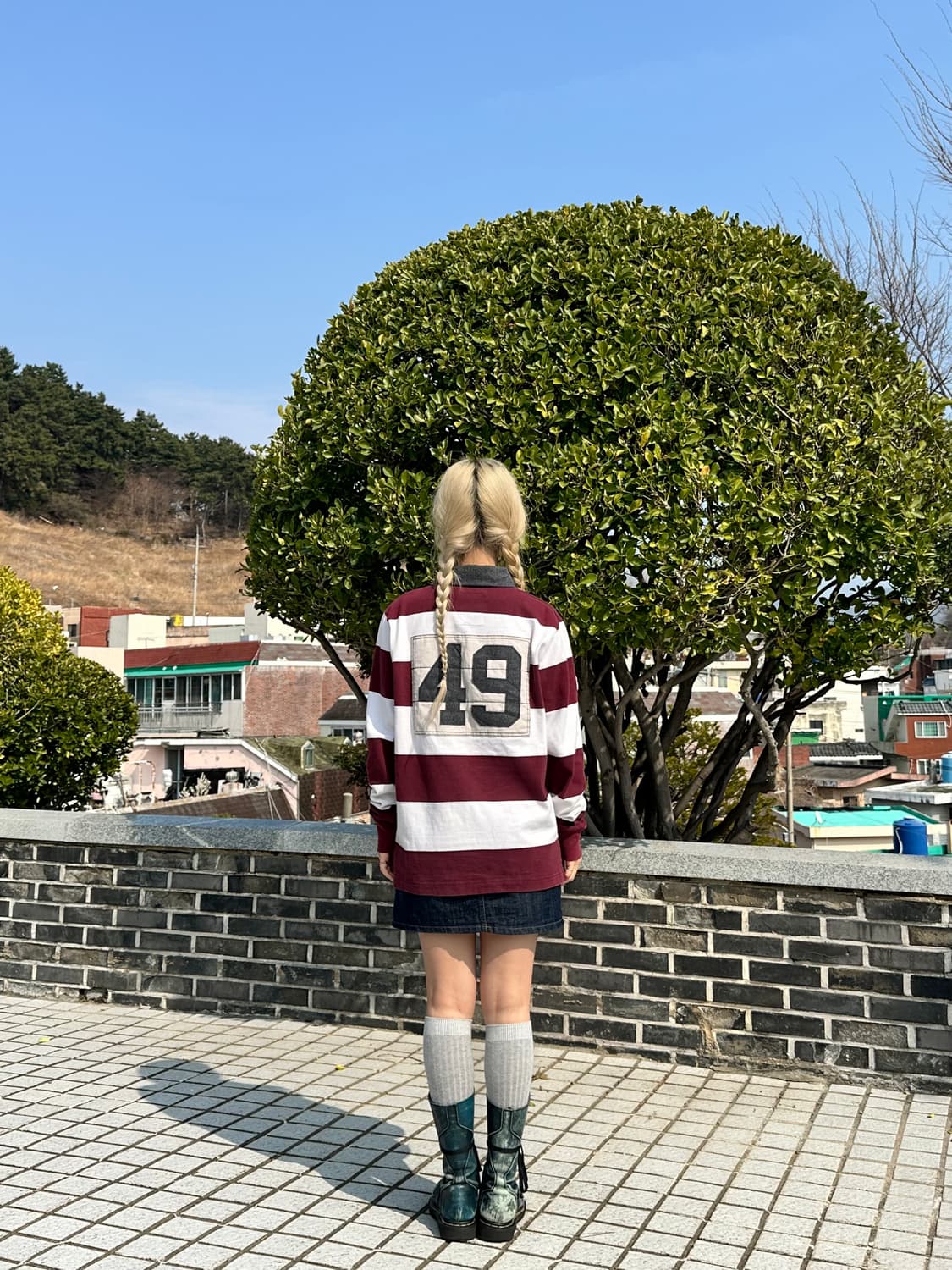 Gant striped rugby long-sleeve shirt 간트  상품이미지4