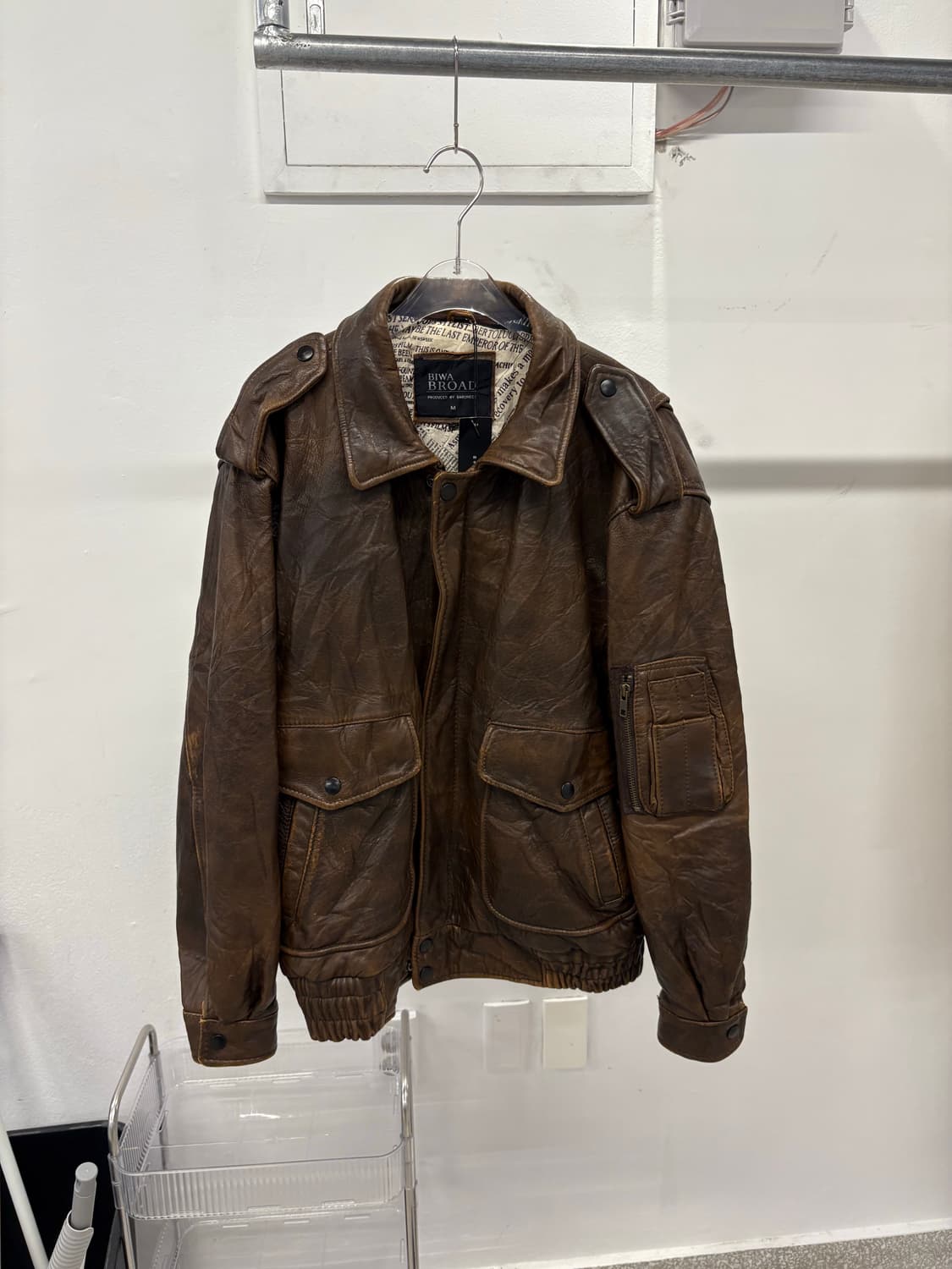 Biwa Broad sheep leather jk 상품이미지1