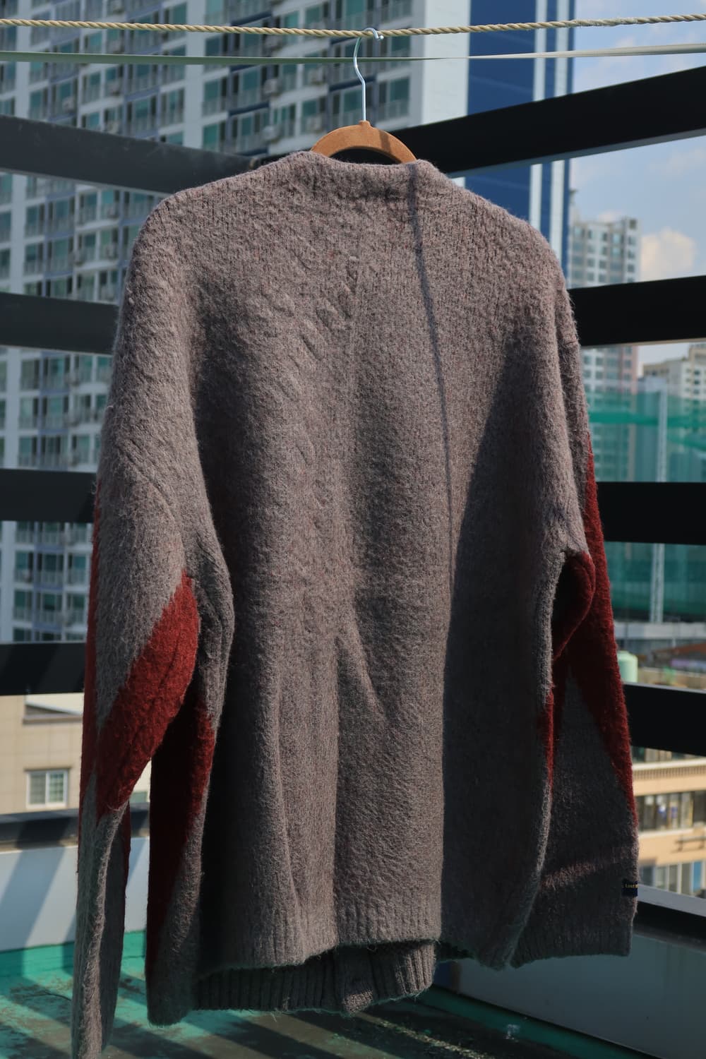 LMC 아가일 패턴 가디건  상품이미지2