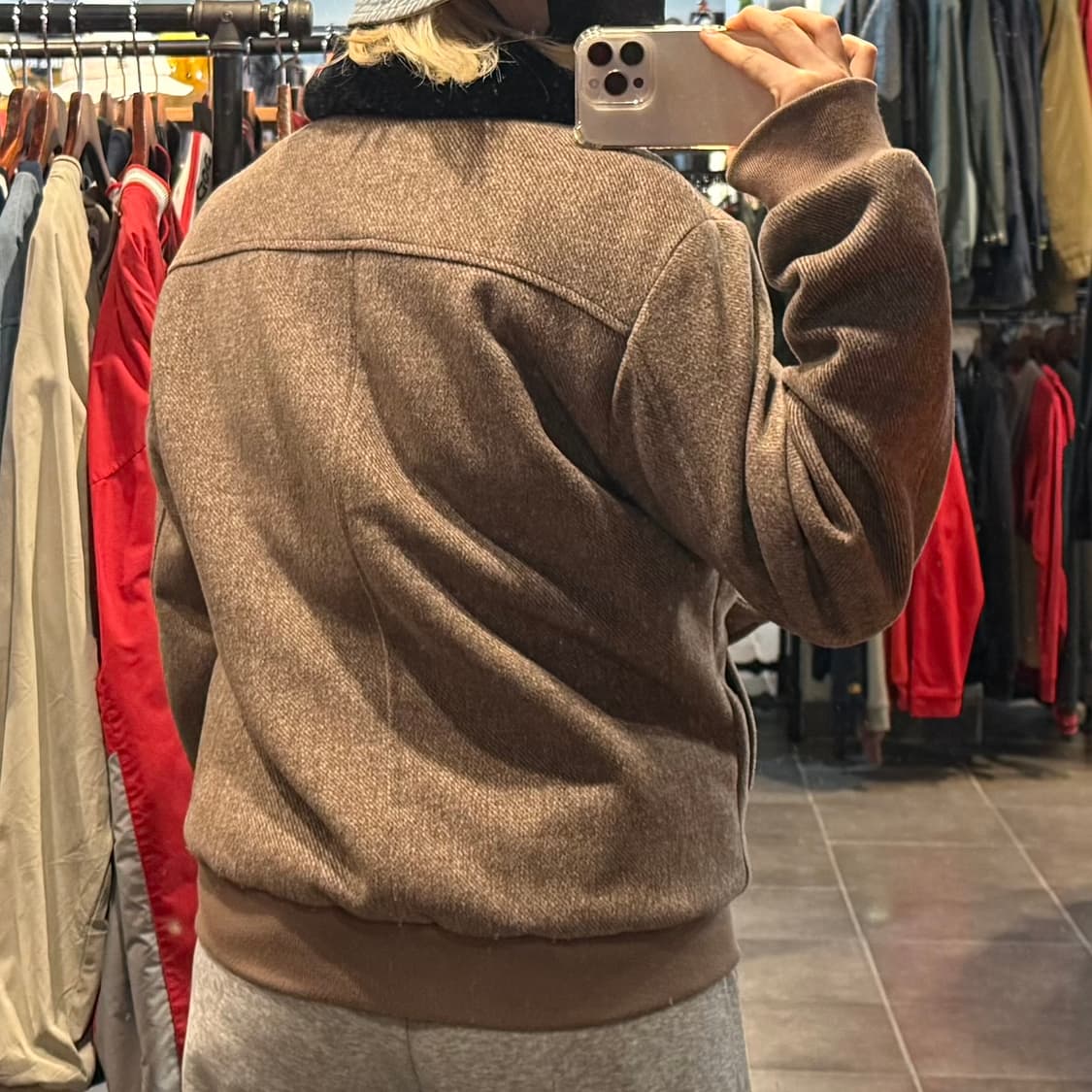 [NO.9] VTG 울 봄버 자켓 상품이미지5