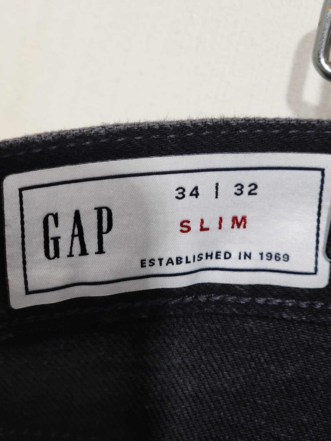 (34) 갭 청바지 블랙진 GAP 데님팬츠 스판 빈티지  상품이미지3