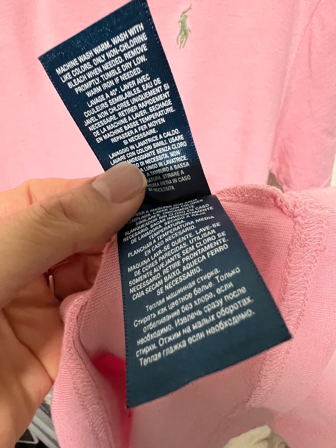 폴로 랄프 로렌　카멜 핑크 상품이미지4